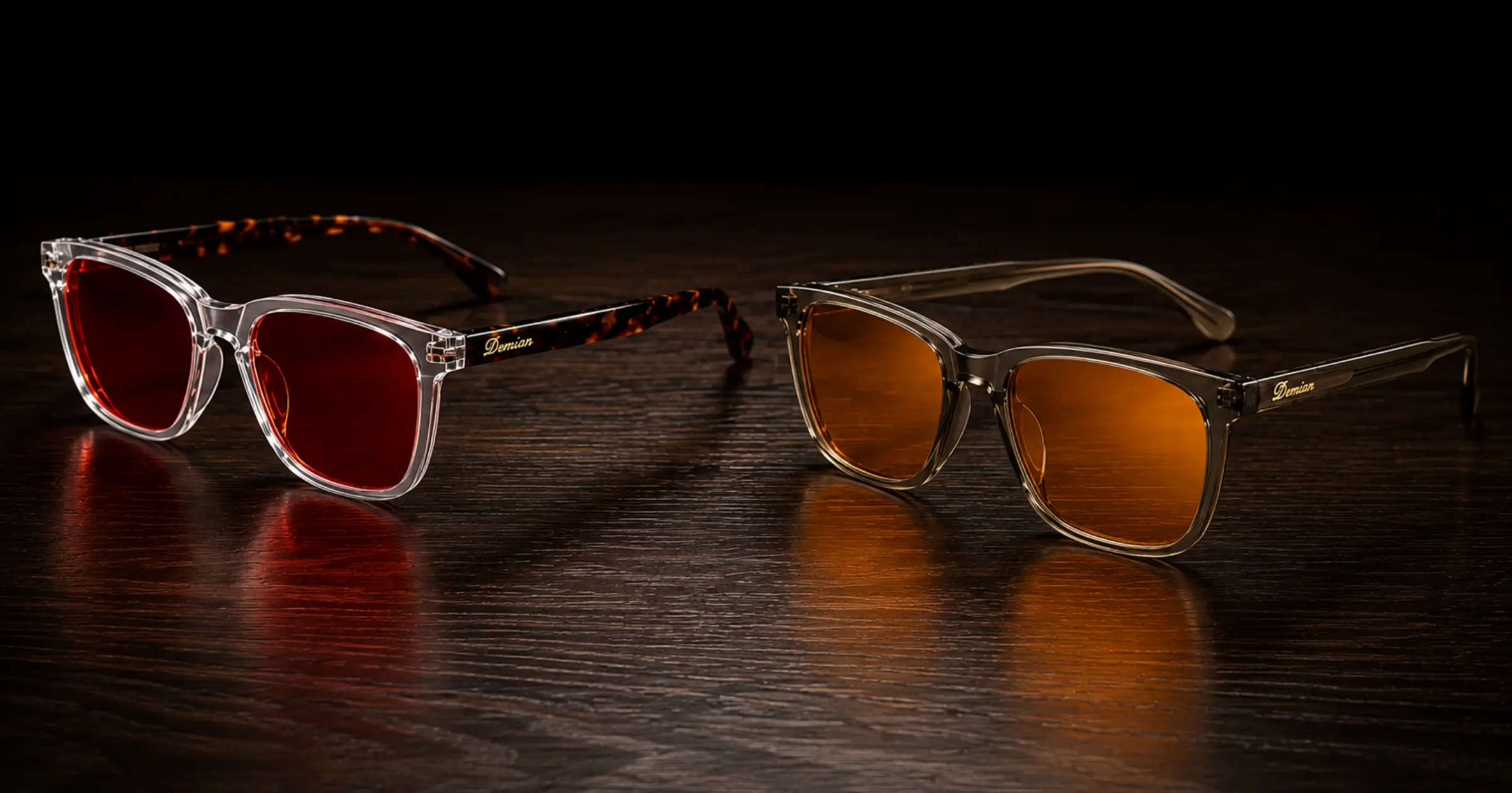 Lentes de biohacking Ritmia con filtro fotobiológico, línea Day y Night